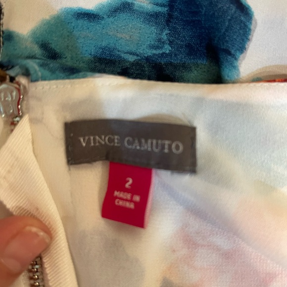 Vince Camuto spaghetti strap maxi dress Sz 2 - Picture 3 of 4